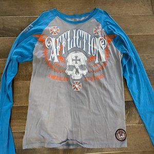 Affliction Long Sleeve Shirt Sz XL